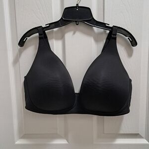 Torrid Curve Bra Wire Free Women's Size 40DD Black Smooth Full Coverage Lingerie